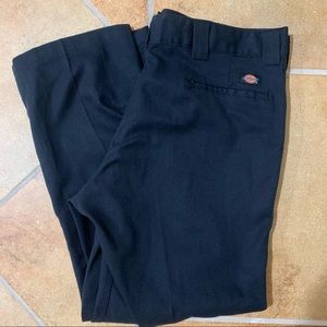 874 flex original fit black dickies pants